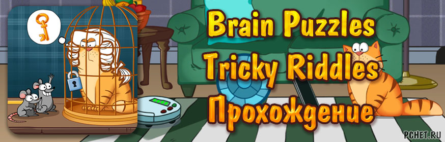 Прохождение игры Brain Puzzles & Tricky Riddles (все уровни)