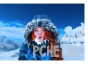 Капюшон, зима, снег, хлопья, холод, перчатки, рыжая Капюшон, зима, снег, хлопья, холод, перчатки, рыжая