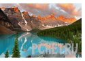 Облака, ель, снег, камень, озеро, пейзаж, лес, горы, отражение Облака, ель, снег, камень, озеро, пейзаж, лес, горы, отражение