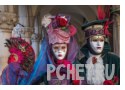 Венеция, карнавал, перо, костюм, перчатки, колонна, пара, веер, маска Венеция, карнавал, перо, костюм, перчатки, колонна, пара, веер, маска