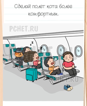 Brain Test All-Star - Сделай полет кота более комфортным.