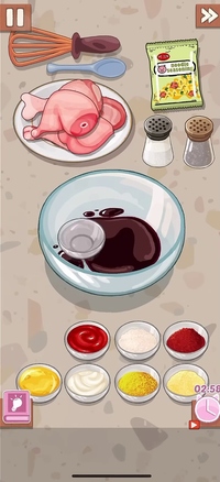 Уровень 5 - Курица Жареная