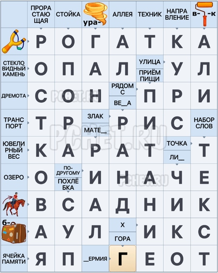 Сканворд 10