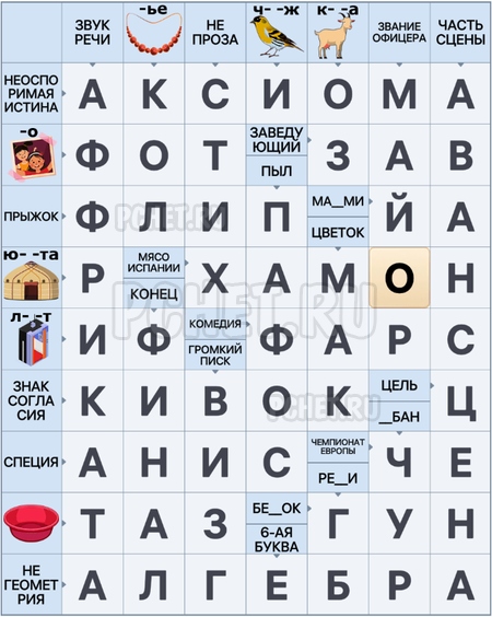 Сканворд 21