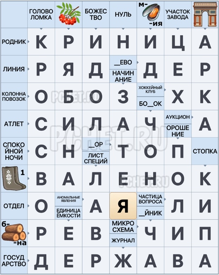 Сканворд 5