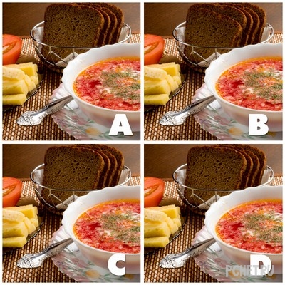 Ответы на Quiz Diva - Spot The Difference Food