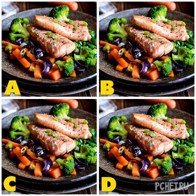 Ответы на Quiz Diva - Spot The Difference Food