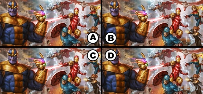 Ответы на Quiz Diva - Spot the Difference Avengers