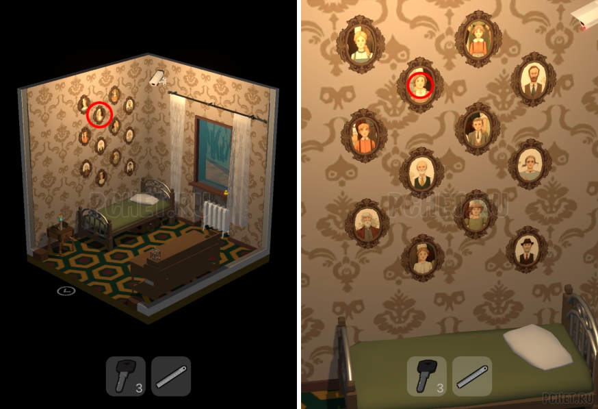 50 Tiny Room Escape шаг 10-17