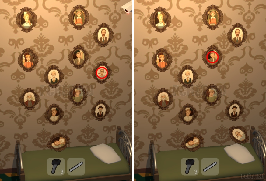 50 Tiny Room Escape шаг 10-18