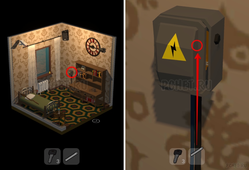 50 Tiny Room Escape шаг 10-19