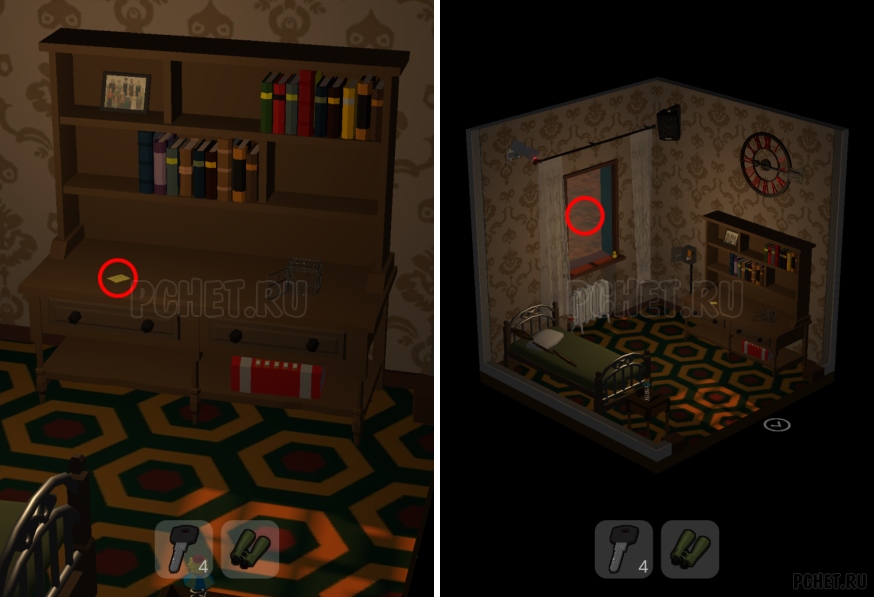 50 Tiny Room Escape шаг 10-25