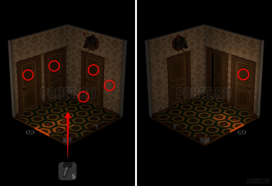 50 Tiny Room Escape шаг 10-29