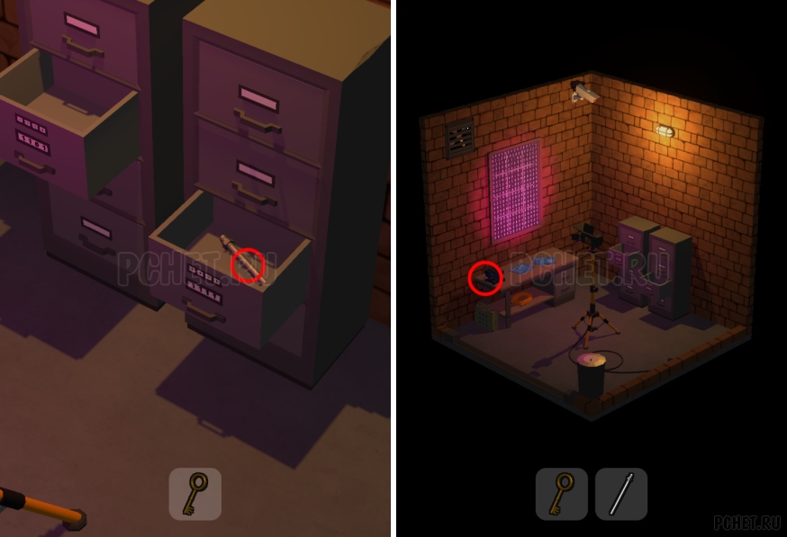 50 Tiny Room Escape шаг 11-16