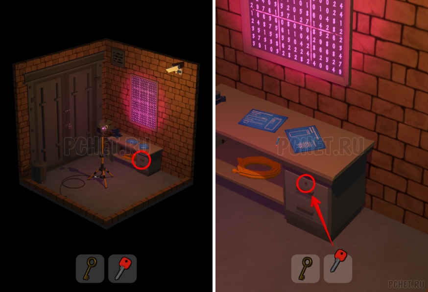 50 Tiny Room Escape шаг 11-19