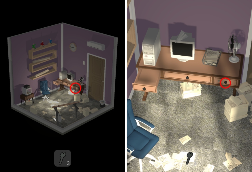 50 Tiny Room Escape шаг 12-16
