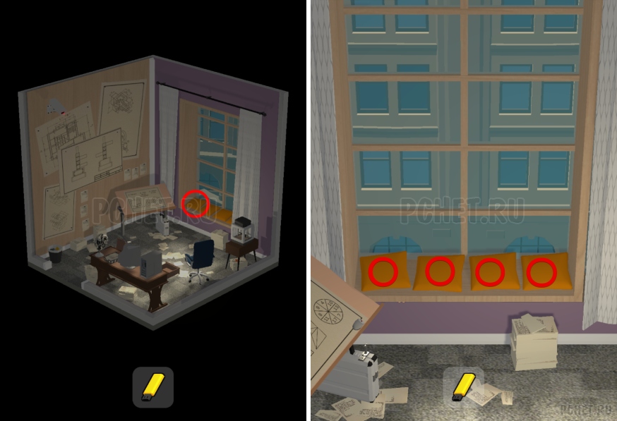 50 Tiny Room Escape шаг 12-22
