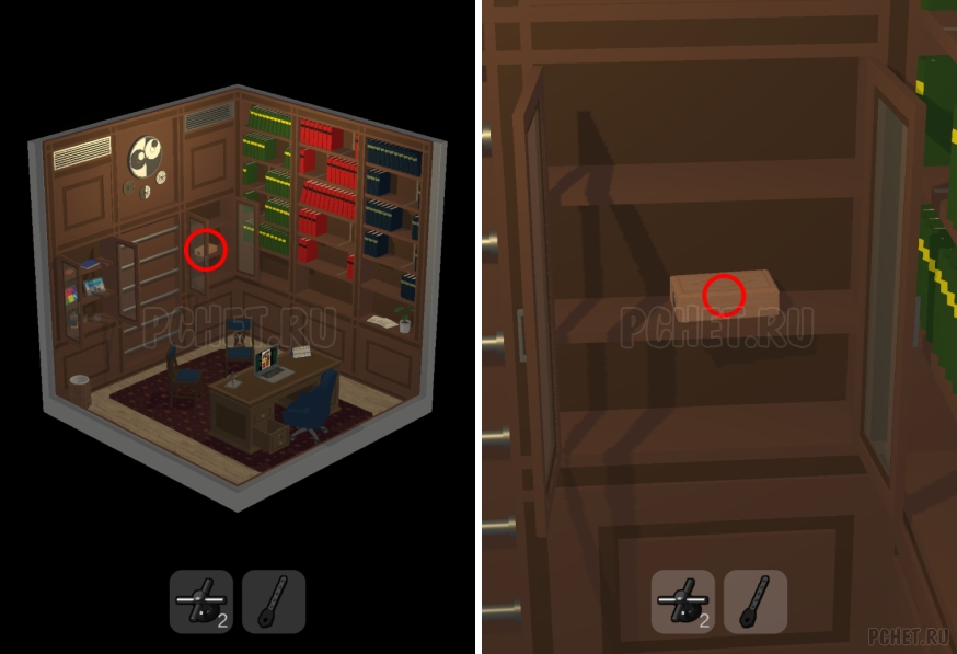 50 Tiny Room Escape шаг 13-19