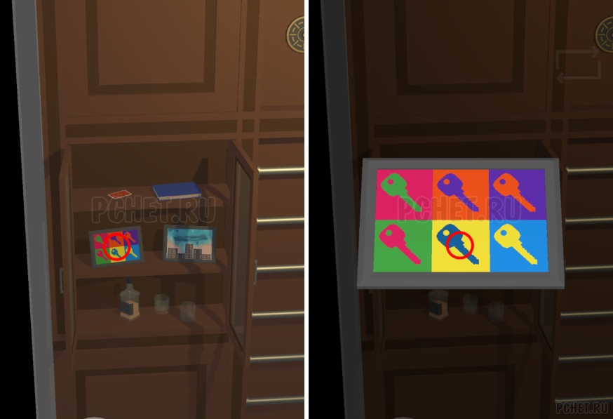 50 Tiny Room Escape шаг 13-2