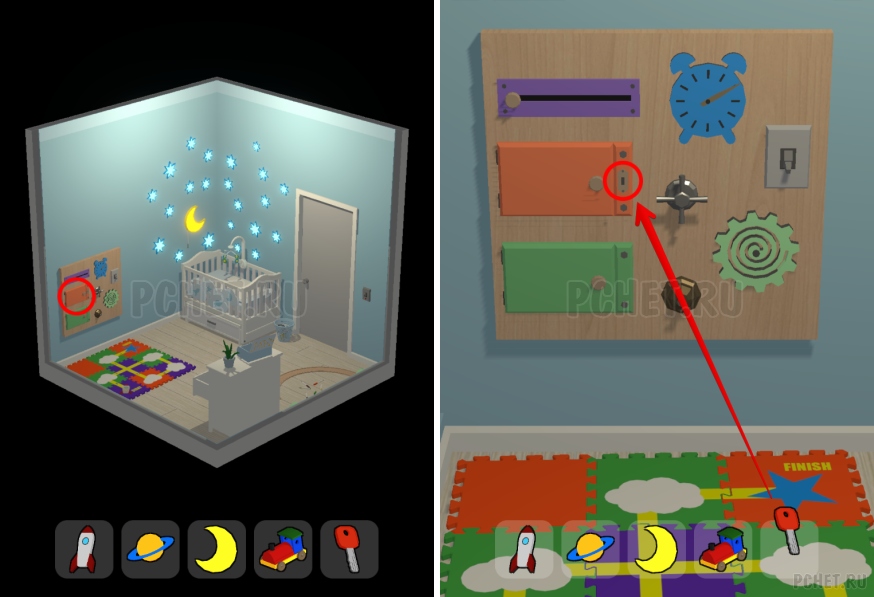 50 Tiny Room Escape шаг 14-12