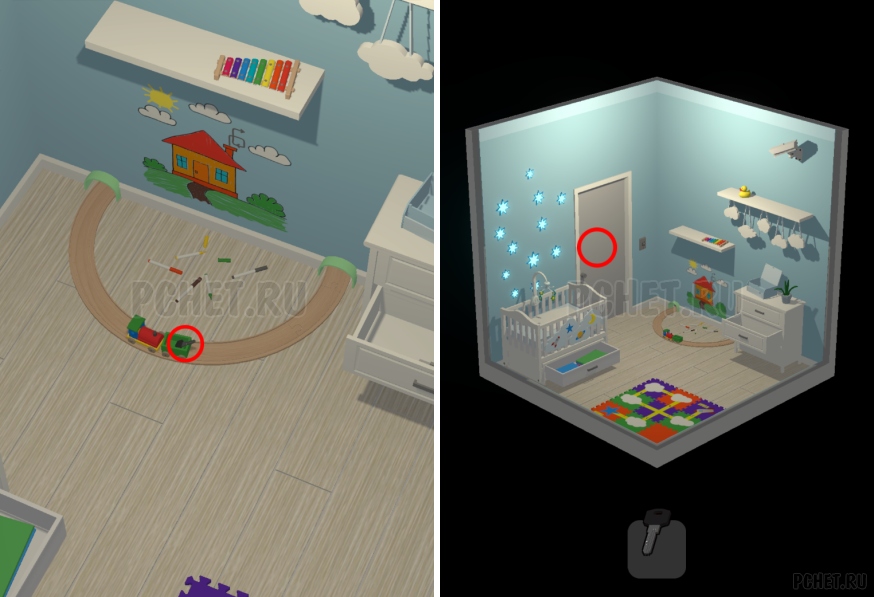 50 Tiny Room Escape шаг 14-20