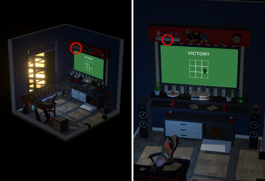 50 Tiny Room Escape шаг 15-20