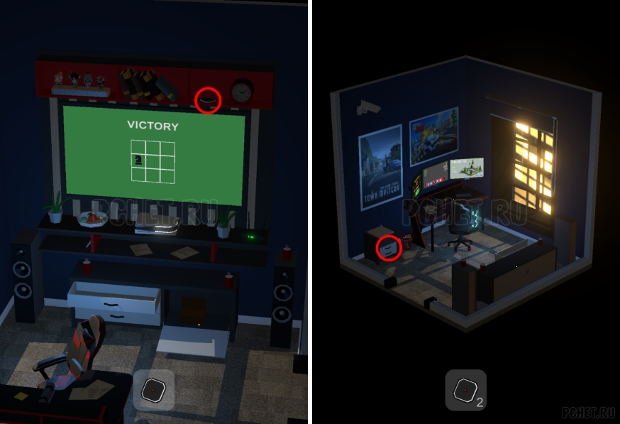 50 Tiny Room Escape шаг 15-23