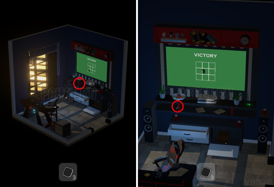 50 Tiny Room Escape шаг 15-25