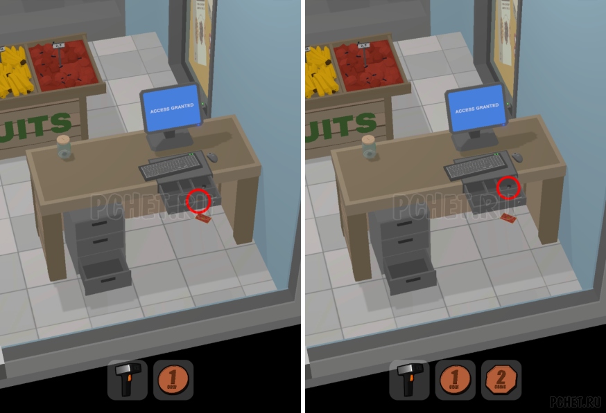 50 Tiny Room Escape шаг 17-14