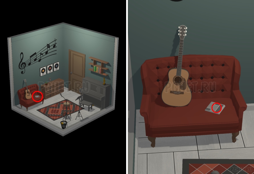 50 Tiny Room Escape шаг 18-1