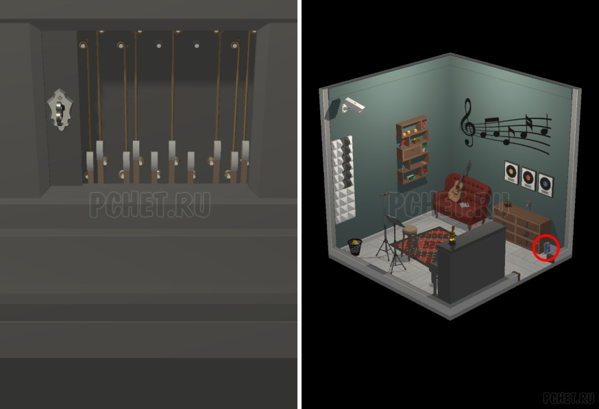 50 Tiny Room Escape шаг 18-4