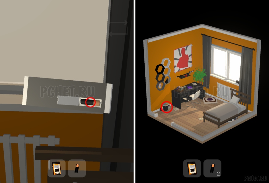 50 Tiny Room Escape шаг 2-6