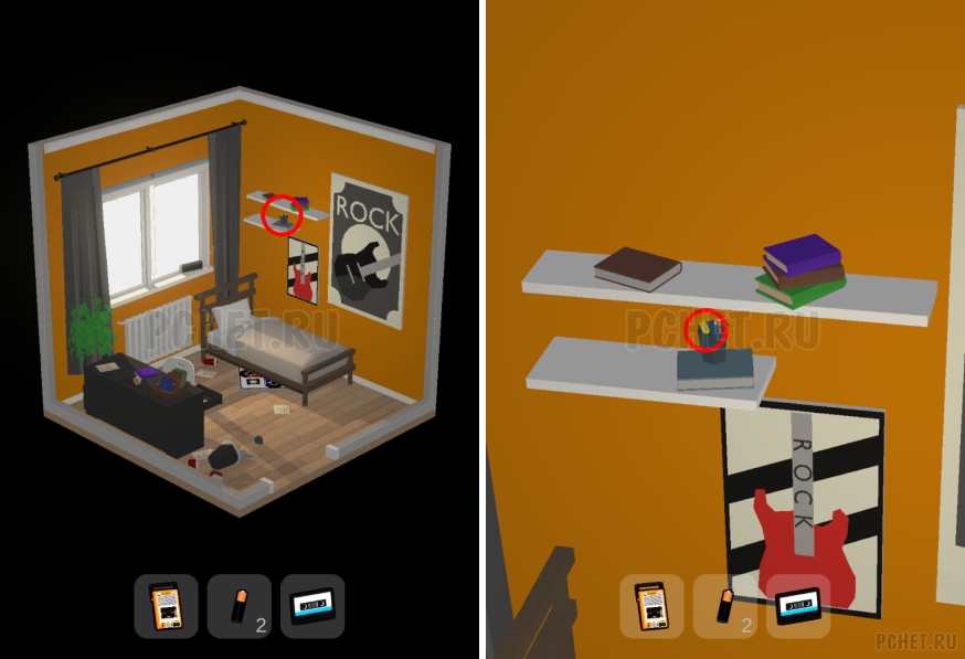 50 Tiny Room Escape шаг 2-8