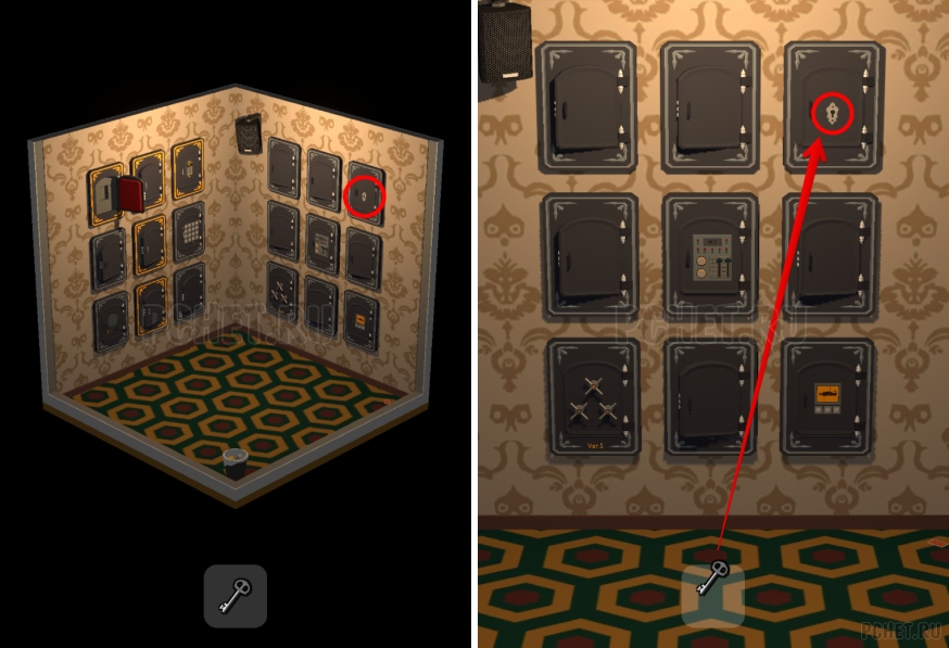 50 Tiny Room Escape шаг 20-3