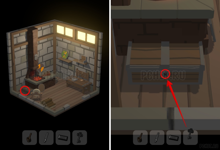 50 Tiny Room Escape шаг 22-7