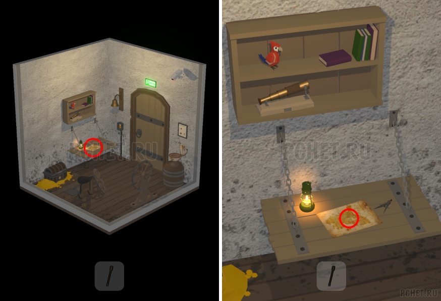 50 Tiny Room Escape шаг 24-5