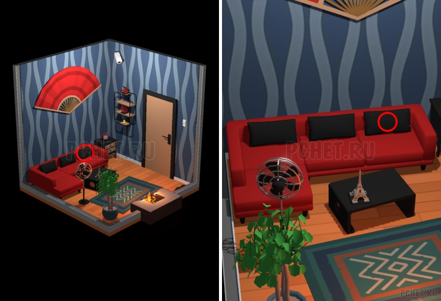 50 Tiny Room Escape шаг 3-1