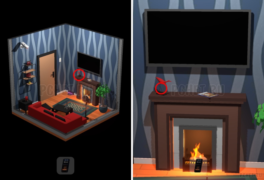 50 Tiny Room Escape шаг 3-3