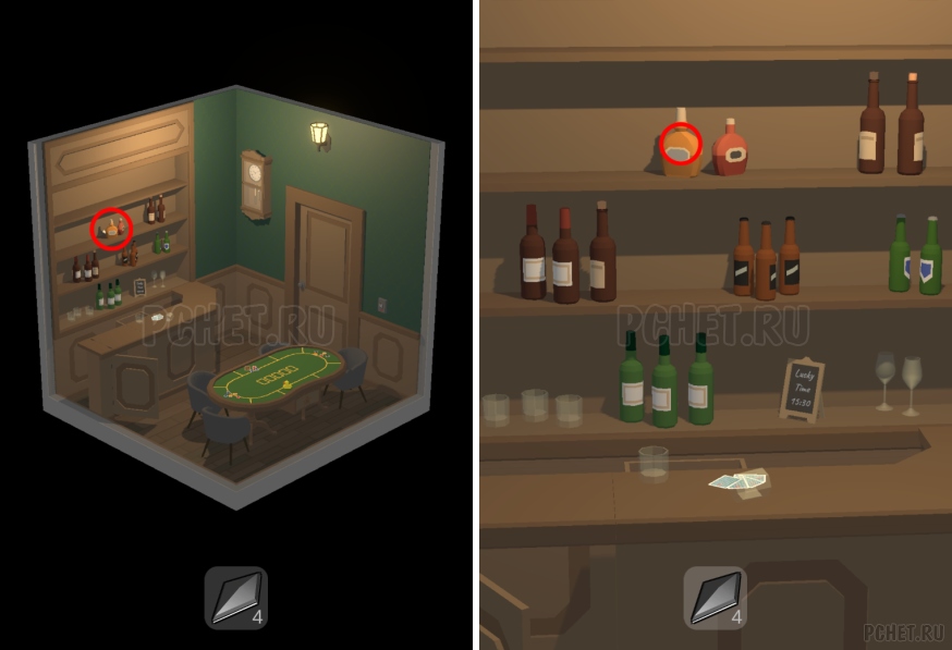 50 Tiny Room Escape шаг 4-7