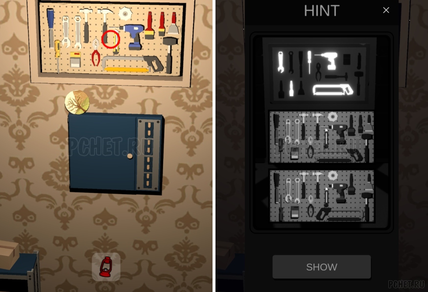 50 Tiny Room Escape шаг 40-2