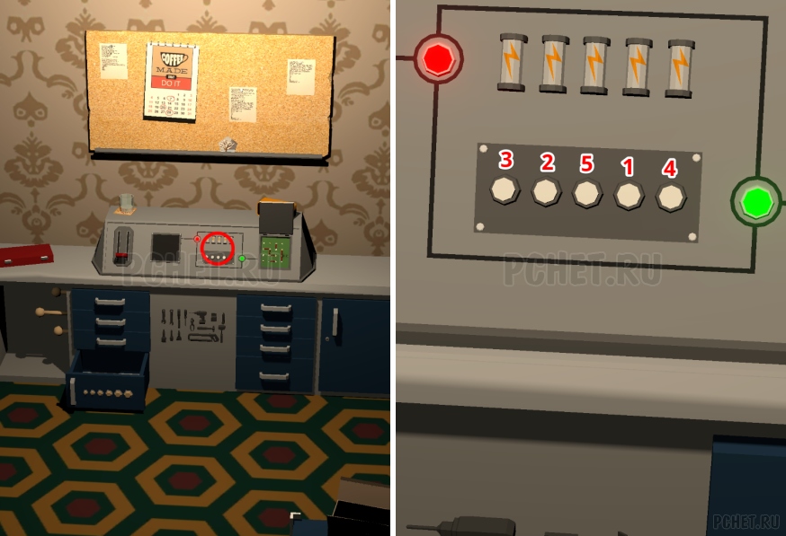 50 Tiny Room Escape шаг 40-20