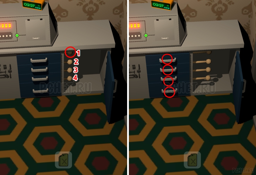 50 Tiny Room Escape шаг 40-30