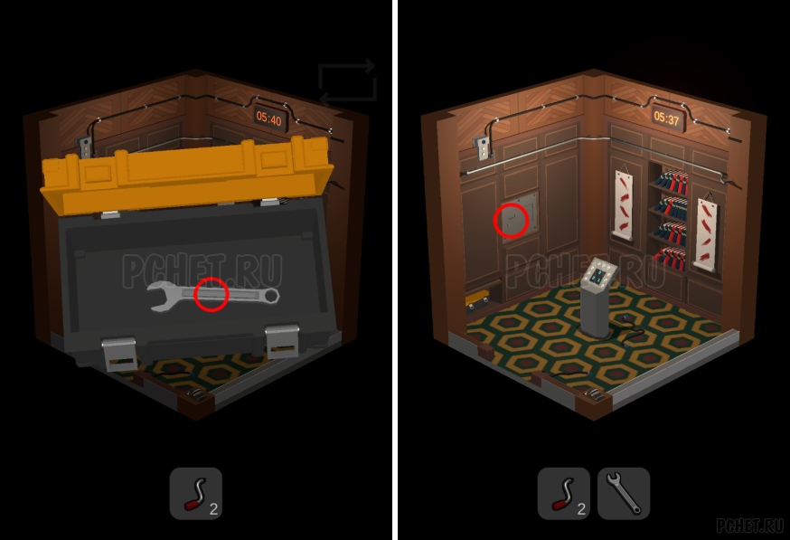 50 Tiny Room Escape шаг 50-13