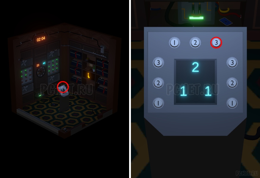 50 Tiny Room Escape шаг 50-41