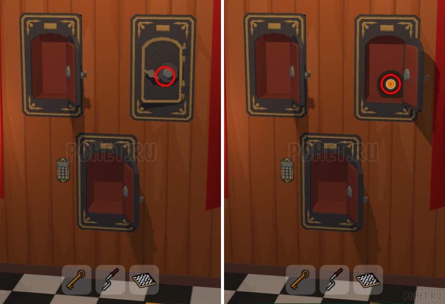 50 Tiny Room Escape шаг 6-11