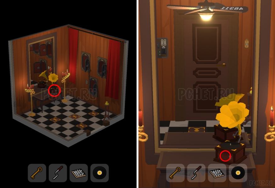 50 Tiny Room Escape шаг 6-12