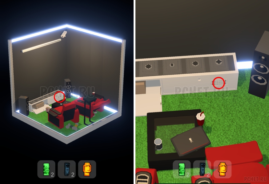 50 Tiny Room Escape шаг 8-10