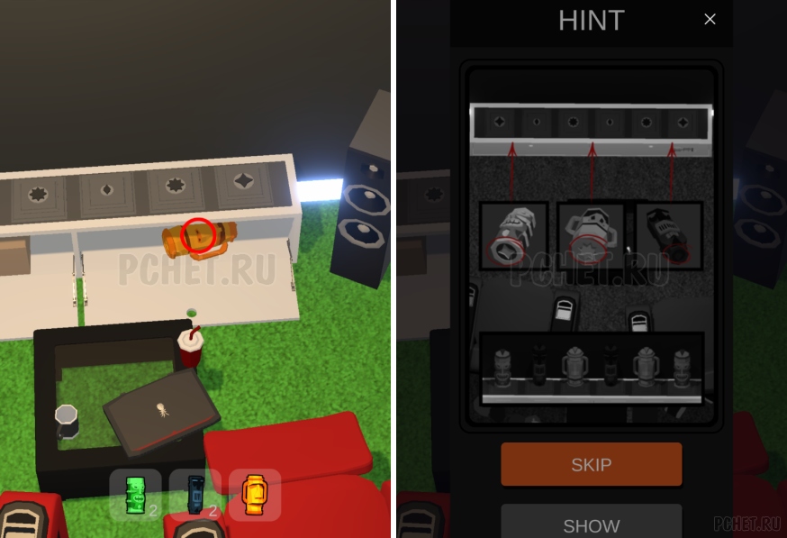50 Tiny Room Escape шаг 8-11