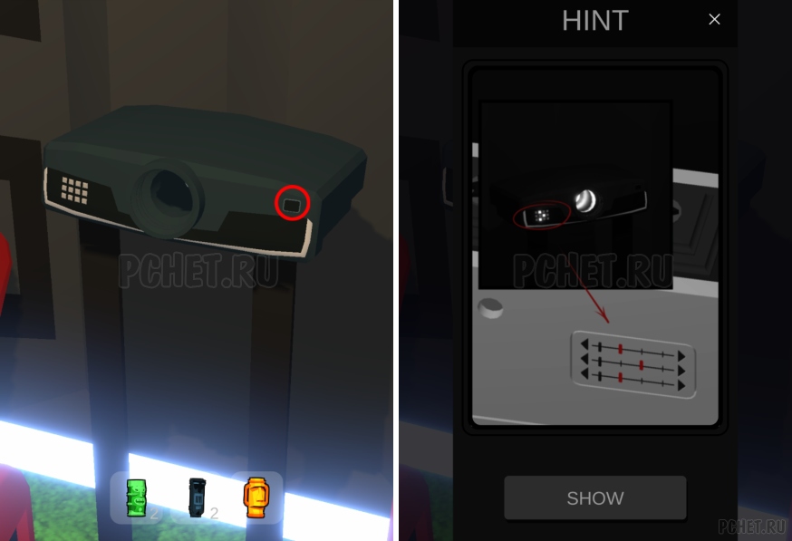 50 Tiny Room Escape шаг 8-9