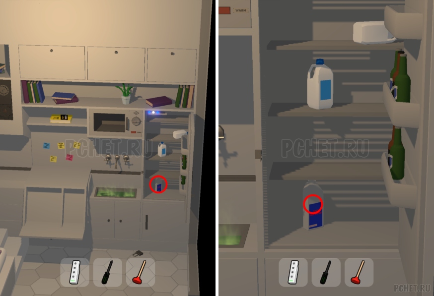 50 Tiny Room Escape шаг 9-16